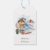 メリークリスマスノルディック格言 ギフトタグ (裏面)