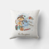 メリークリスマスノルディック格言 クッション (裏面)
