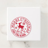 メリークリスマスノースポールポストスタンプ フェイバータグ (インサイチュ)