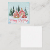 メリークリスマスノーテカード ノートカード (正面/裏面)
