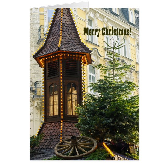 メリークリスマスノートカード (正面)