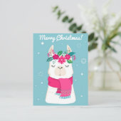 メリークリスマスノートカード ポストカード (スタンド正面)