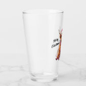 メリークリスマスハイランド牛 タンブラーグラス (右)