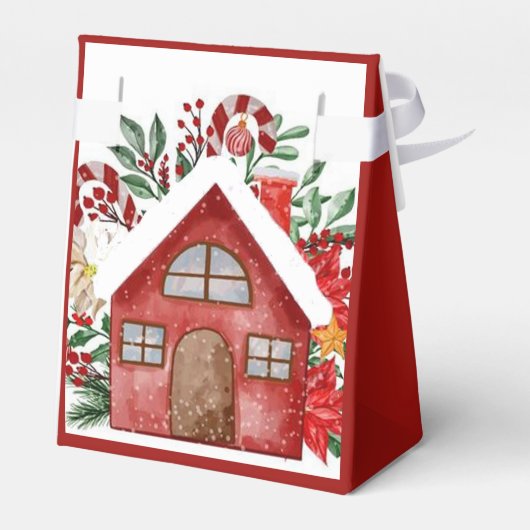 メリークリスマスハウスギフト フェイバーボックス (裏面サイド)