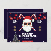 メリークリスマスハガキ – 完璧な休日の挨拶 シーズンポストカード (正面/裏面)