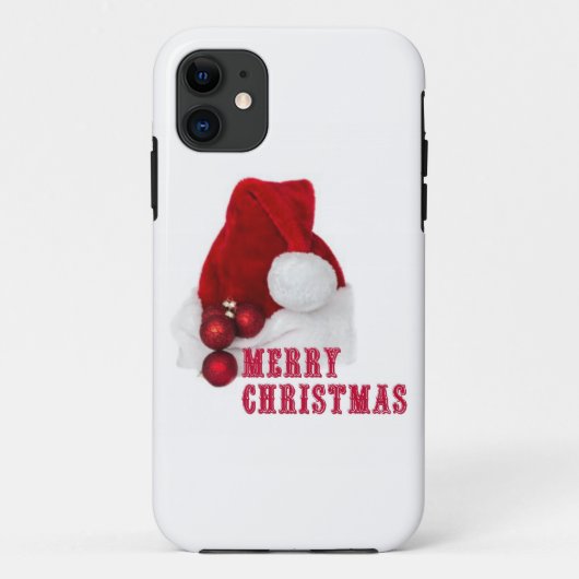 メリークリスマスハット Case-Mate iPhoneケース (裏面)