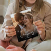 メリークリスマスハッピーカップルカスタムの写真 シーズンカード