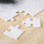 メリークリスマスハッピースカー格言とギフト ジグソーパズル (側面)