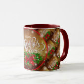 メリークリスマスハッピータイムギフトマグカップ マグカップ (正面右)