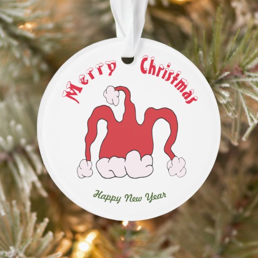 メリークリスマスハッピーニューイヤーオーナメント オーナメント (ツリー)