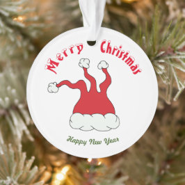 メリークリスマスハッピーニューイヤーオーナメント オーナメント