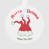 メリークリスマスハッピーニューイヤーオーナメント オーナメント (正面)