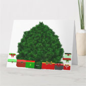 メリークリスマスハッピーニューイヤーカード カード (裏面)