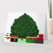 メリークリスマスハッピーニューイヤーカード カード (正面)