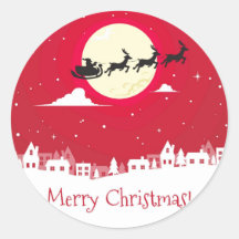 メリークリスマスハッピーニューイヤーシール