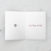 メリークリスマスハッピーニューイヤーズ・ホースバイビル シーズンカード (内部)