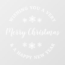 メリークリスマスハッピーニューイヤータイポグラフィ