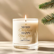 メリークリスマスハッピーニューイヤーパーソナライズされた