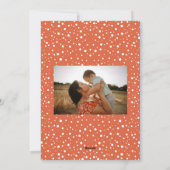 メリークリスマスハッピーニューイヤーフローラホリデーカード シーズンカード (裏面)