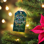 メリークリスマスハッピーニューイヤーホリデーサンタパーティー ギフトタグ