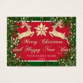 メリークリスマスハッピーニューイヤー名写真カスタム撮り (正面)