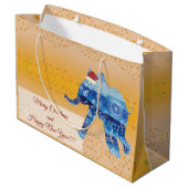 メリークリスマスハッピーニューイヤー抱き枕 ラージペーパーバッグ (裏面アングル)