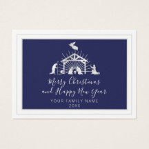 メリークリスマスハッピーニューイヤー海軍聖家族