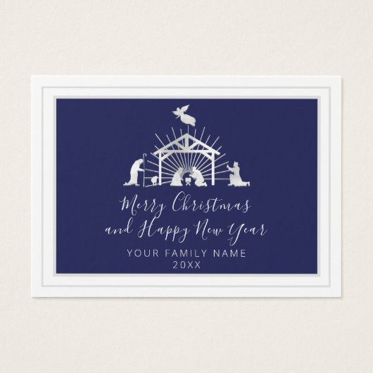 メリークリスマスハッピーニューイヤー海軍聖家族 (正面)