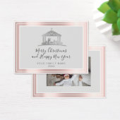 メリークリスマスハッピーニューイヤー聖家族バラ (デスク)