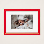 メリークリスマスハッピーニューイヤー聖家族レッドゴールド (裏面)