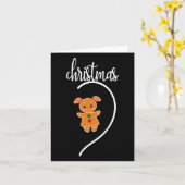 メリークリスマスハッピーニューイヤー カード (黄色い花)