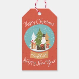 メリークリスマスハッピーニューイヤー ギフトタグ