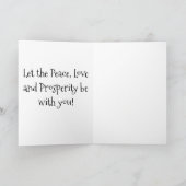 メリークリスマスハッピーニューイヤー シーズンカード (内部)