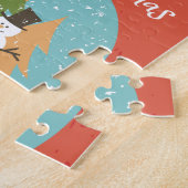 メリークリスマスハッピーニューイヤー ジグソーパズル (側面)