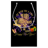 メリークリスマスハッピーニューイヤー スモールペーパーバッグ (裏面)