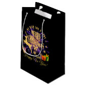 メリークリスマスハッピーニューイヤー スモールペーパーバッグ (裏面アングル)