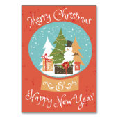 メリークリスマスハッピーニューイヤー テーブルナンバー (裏面)