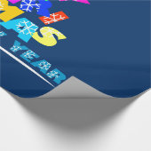 メリークリスマスハッピーニューイヤー ラッピングペーパー (角)