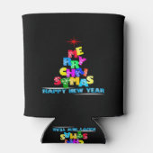 メリークリスマスハッピーニューイヤー 缶クーラー (裏面)