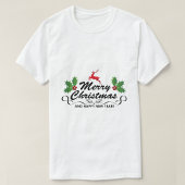 メリークリスマスハッピーニューイヤー Tシャツ