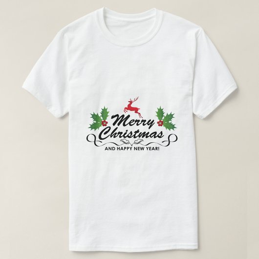 メリークリスマスハッピーニューイヤー Tシャツ