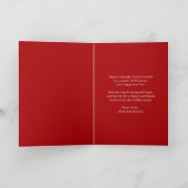 メリークリスマスハッピーニューイヤーCoquet Bow写真 シーズンカード (内部)