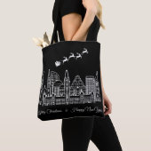 メリークリスマスハッピーニューイヤーOttawa Canada トートバッグ (クローズアップ)