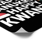 メリークリスマスハッピーハヌッカハッピークワンザ15 ポスター (角)