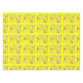 メリークリスマスハッピーバースデーテーブルクロス テーブルクロス (正面(横))