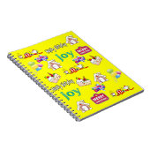 メリークリスマスハッピーバースデー手帳 ノートブック (右側)