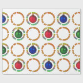 メリークリスマスハッピーホリデーズウィーズズ初めてのクリスマス ラッピングペーパー (フラット)