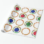 メリークリスマスハッピーホリデーズウィーズズ初めてのクリスマス ラッピングペーパー (アンロールド)