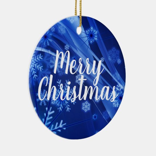 メリークリスマスハッピーホリデーズクリスマスオーナメント セラミックオーナメント (右)