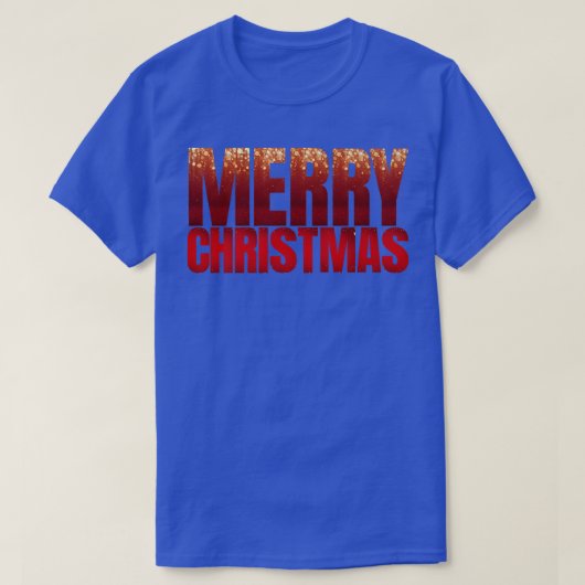 メリークリスマスハッピーホリデーズグリーティングパジャマギ Tシャツ (デザイン正面)
